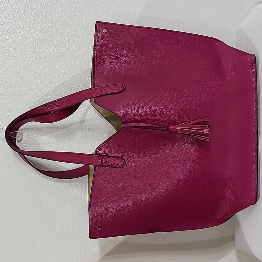Neiman Marcus Faux Leather Tote Bag